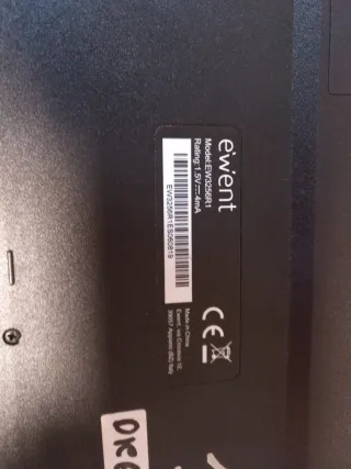 3 Teclados Trust Inalámbricos Ewent Negros