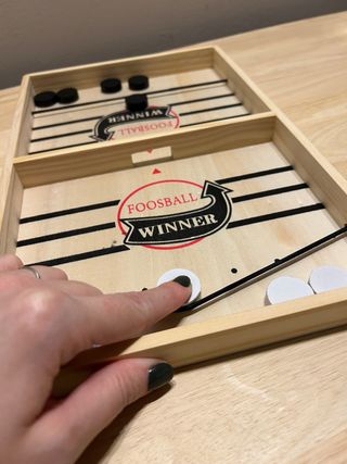 Juego de football de madera