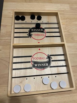 Juego de football de madera