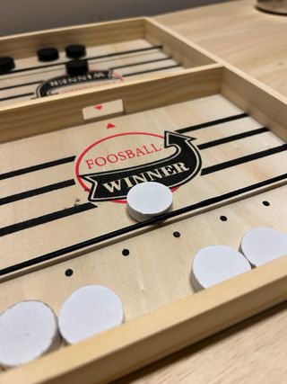 Juego de football de madera
