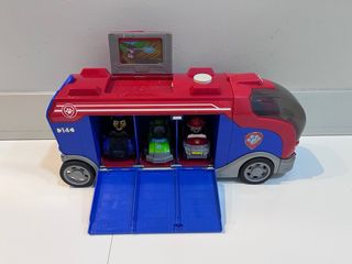 Autobús Patrulla Canina con 3 coches