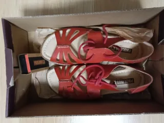 Sandalias Pikolinos Rojas Talla 36