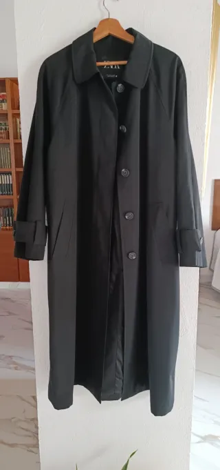 Gabardina Zara Negra