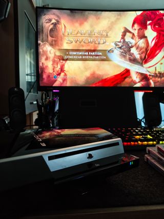 Consola PS3 FAT Negra + Mando + Cables