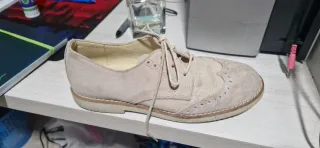 Zapatos niño talla 34 beige