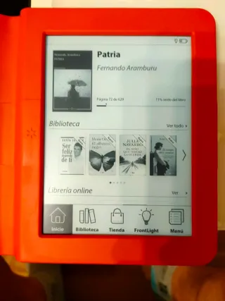 Libro electrónico Nolim rojo