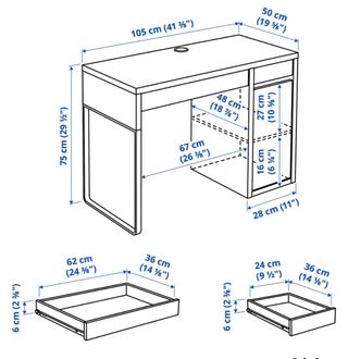 Escritorio MICKE IKEA Blanco