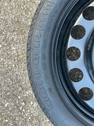 Rueda de repuesto donut