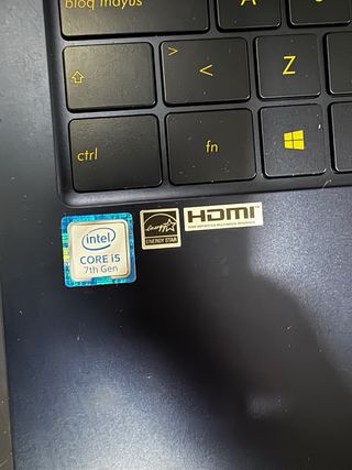 ASUS ZenBook Portátil Negro/Azul Marino