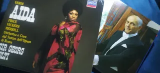 Verdi: Aída (Price, Vickers, Solti) Triple CDs.