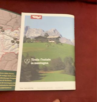 Opuscolo Tirolo regione del gusto