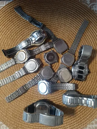 Lote de relojes casio