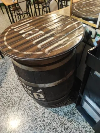 Barril de madera para bares