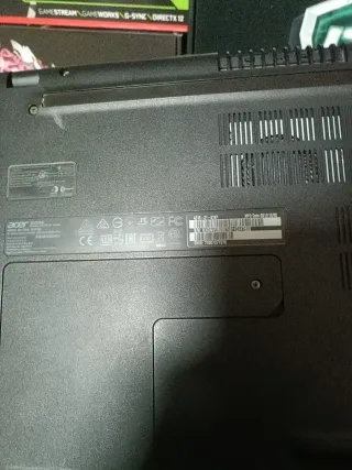 Portátil Acer Negro