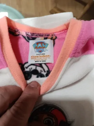 Pijama Patrulla Canina Niña 3-5 Años