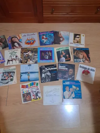 Lote di vinili originali flamenco pop rock