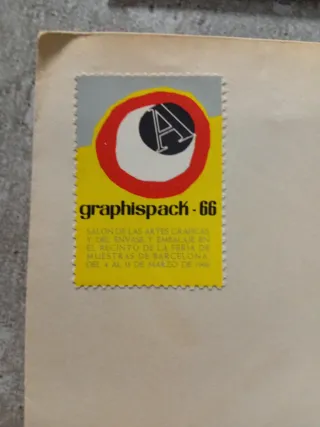 Lote 2 sobres primer día Graphispack 66