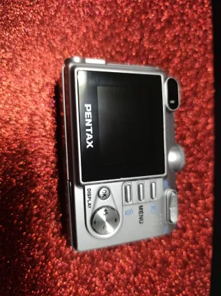 Cámara Pentax Optio 50 Plata 5.0 Megapíxeles