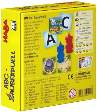 Juego educativo Haba ABC - Zauberdell NUEVO