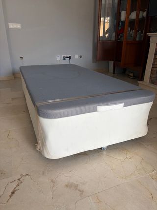 Cama canapé blanco