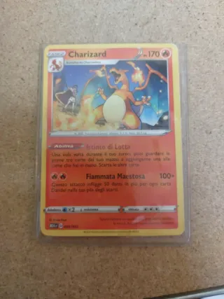 Carta Pokemon Charizard Fase 2 170 HP