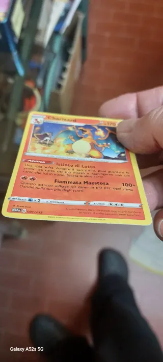 Carta Pokemon Charizard Fase 2 170 HP