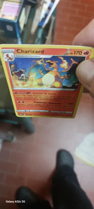 Carta Pokemon Charizard Fase 2 170 HP