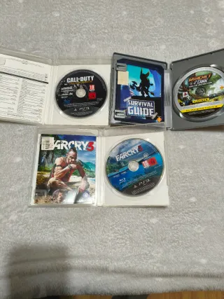 PS3 Slim Completa 160GB + 2 Mandos + 7 Juegos