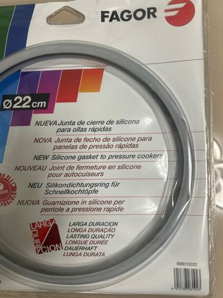 Goma Fagor 22cm para Olla Rápida