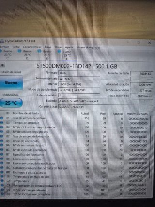 8 Disco Duro Seagate Barracuda 500GB ST500DM002