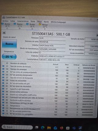 8 Disco Duro Seagate Barracuda 500GB ST500DM002