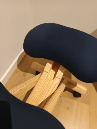 Silla ergonómica rodillas con respaldo