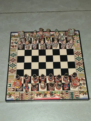 Ajedrez Incas vs Conquistadores (Leer)