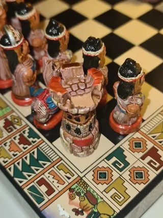 Ajedrez Incas vs Conquistadores (Leer)