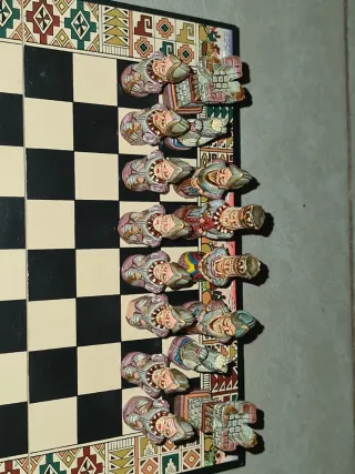 Ajedrez Incas vs Conquistadores (Leer)