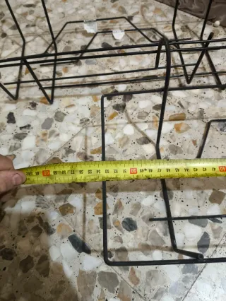 Colgador de macetas de metal