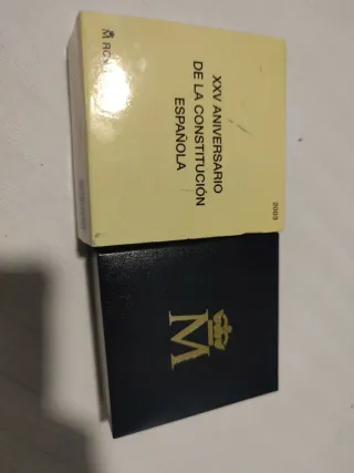 Moneda Plata XXV Aniversario Constitución Española