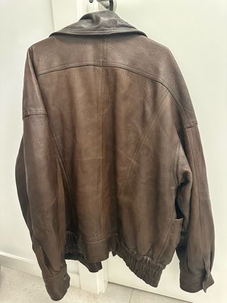 chaqueta de cuero vintage