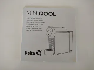Cafetera Delta Q Cápsulas Con manual instrucciones