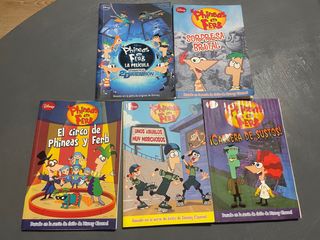 Libros phineas y ferb