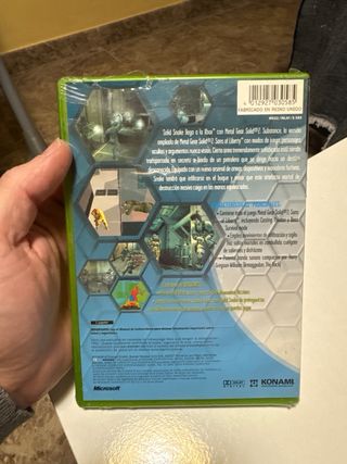Metal Gear Solid 2 Substance Xbox