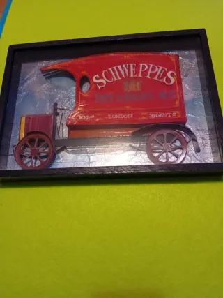 Quadro pubblicitario Schweppes