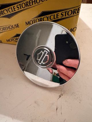 Tapa Gasolina Harley Davidson Cromada