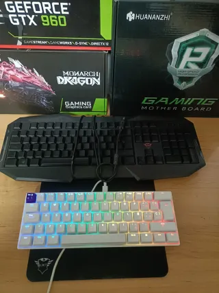 Teclado Gaming Blanco