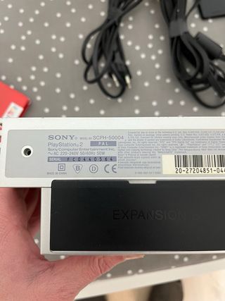 Playstation 2 Silver 50004 Ps2 fat plateada.
