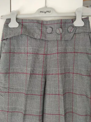 Pantaloni Zara alla caviglia a quadri