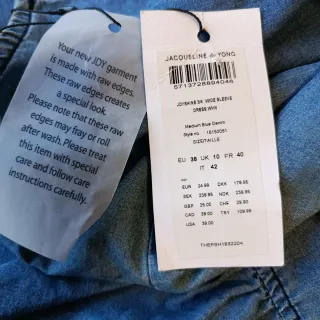 Vestido vaquero Jacqueline de Yong T.38