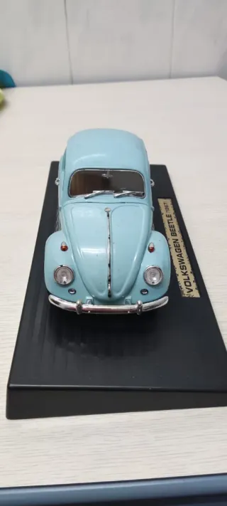 Maqueta Coche Volkswagen Beetle 1967 Azul