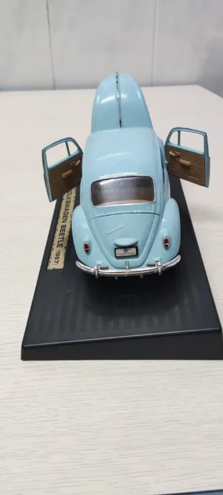 Maqueta Coche Volkswagen Beetle 1967 Azul