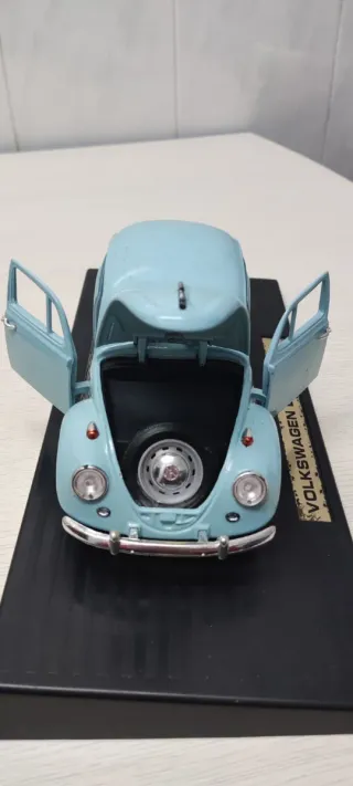 Maqueta Coche Volkswagen Beetle 1967 Azul